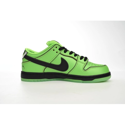 OG Dunk Low The Powerpuff Girls Buttercup, FZ8319-300 01