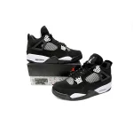 LJR Jordan 4 Retro White Thunder,FQ8138-001