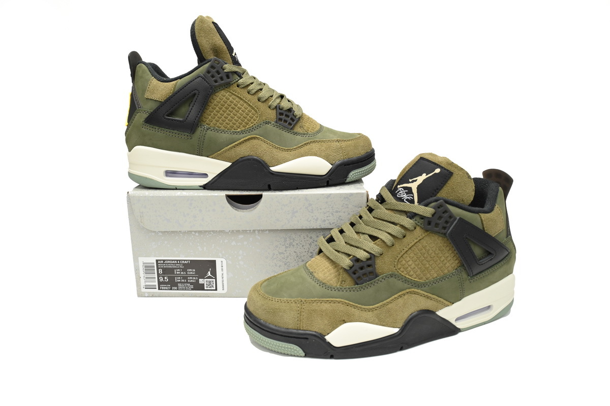 OG Jordan 4 Retro SE Craft Medium Olive,FB9927-200