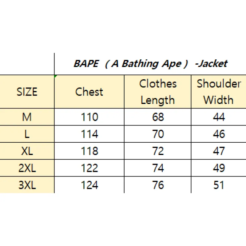 BAPE Jacket 7315