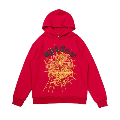 SP5DER Worldwide Hoodie RED(M),3825 01