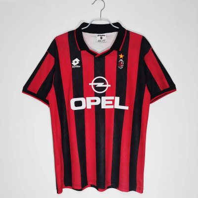 Best Reps Serie A 1995/96 AC Milan Home  Soccer Jersey