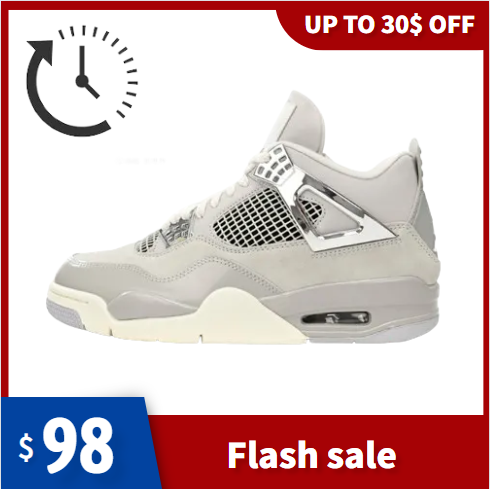 🔥Flash Sale Discount 30$ - LJR Jordan 4 Retro Frozen Moments,AQ9129-001
