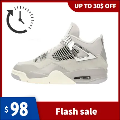 🔥Flash Sale Discount 30$ - LJR Jordan 4 Retro Frozen Moments,AQ9129-001 01