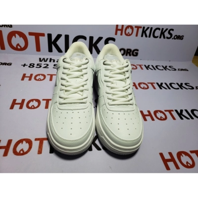 🔥Flash Sale Discount 30$ - LJR A Bathing Ape Bape Sk8 Sta Low White Grey,1G70-109-0002 02