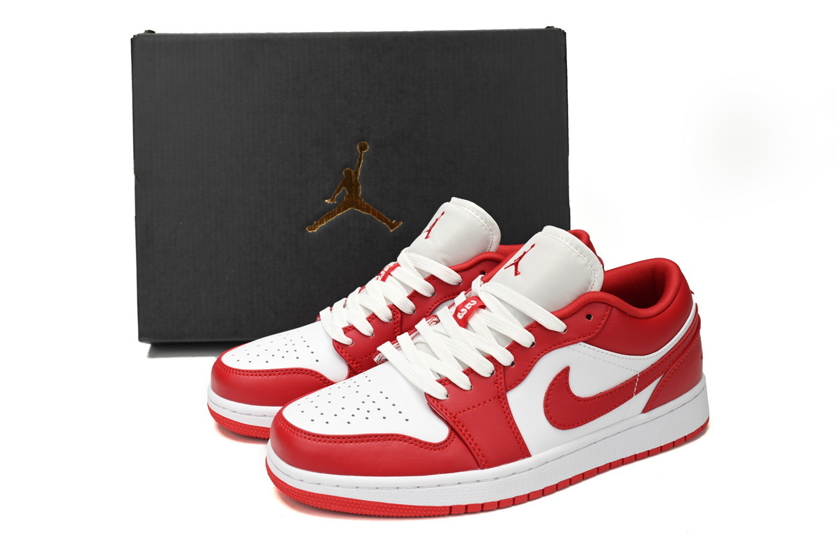 Special Sale Jordan 1 Low Gym Red White 553560-611