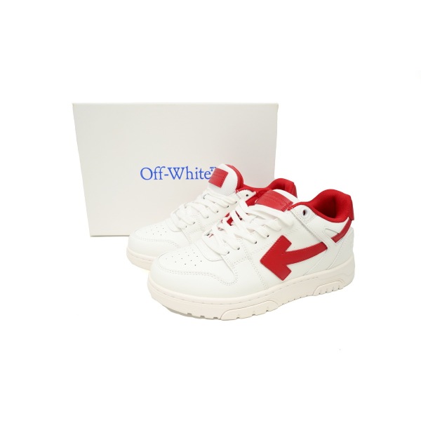 LJR OFF-WHITE Out Of White White Red OMIA189G 23LEA007 0125