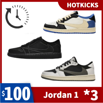 ⚡100$ three pairs of shoes⚡Jordan 1 Travis Scott 1 01