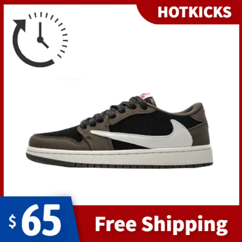 ⚡Free shipping⚡Jordan 1 Retro Low OG SP Travis Scott,CQ4277-001