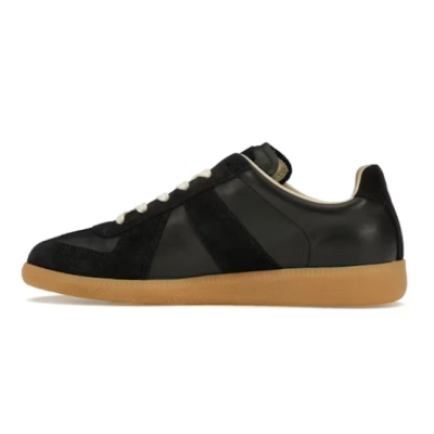 PKGoden Maison Margiela Replica German Army Trainer (GATs) Black Gum 01