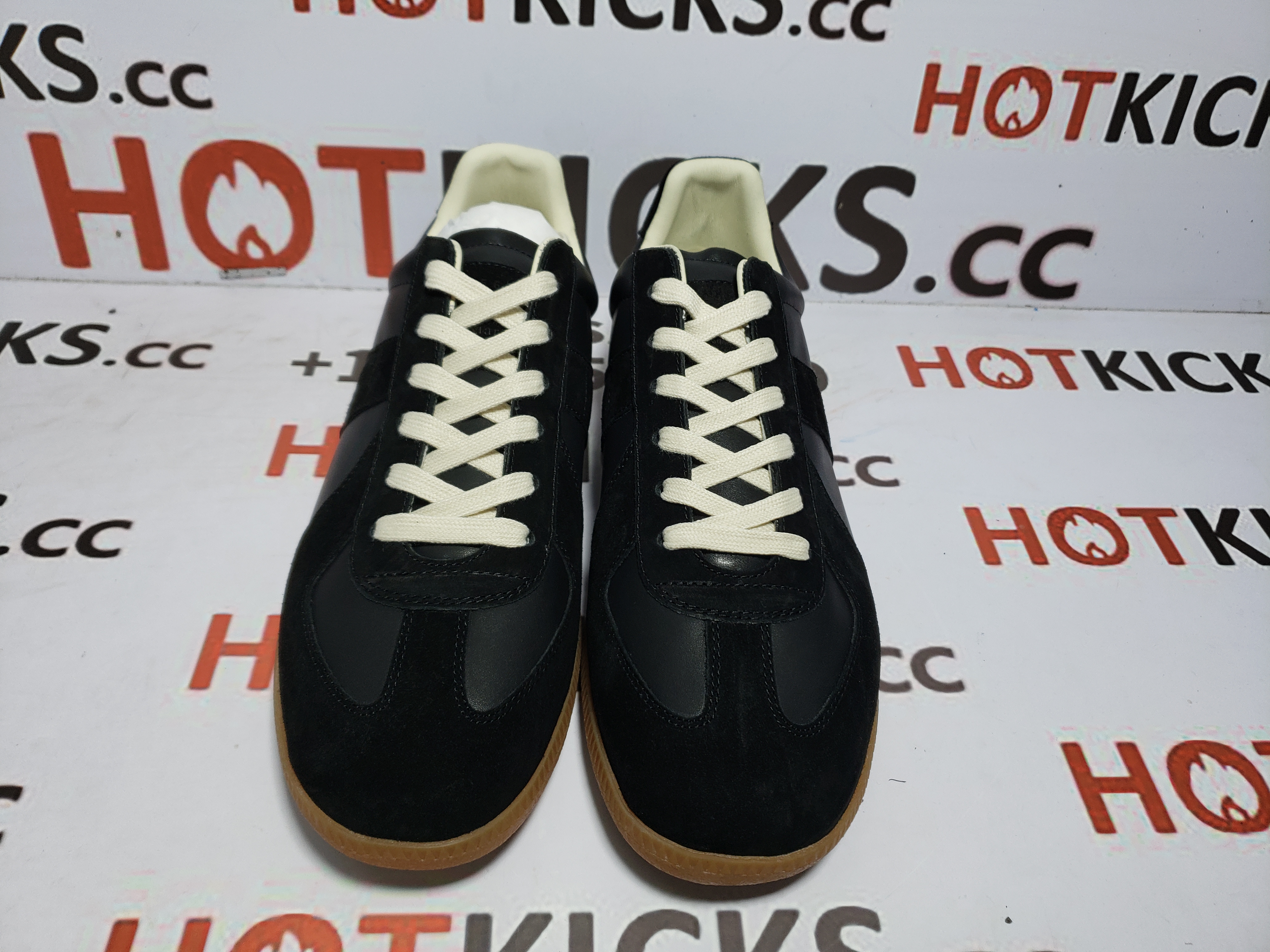 Maison Margiela Replica German Army Trainer (GATs) Black Gum