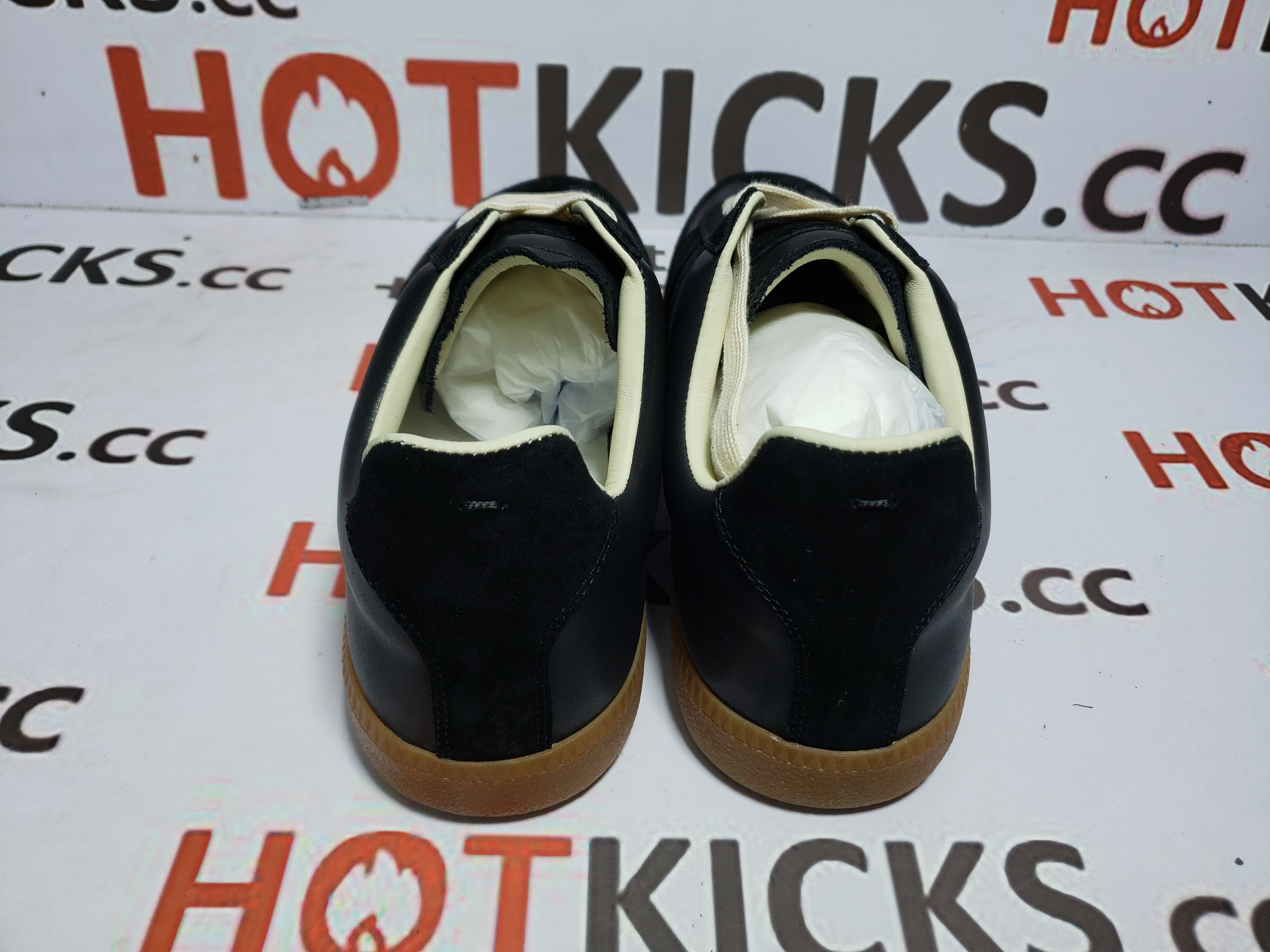 Maison Margiela Replica German Army Trainer (GATs) Black Gum