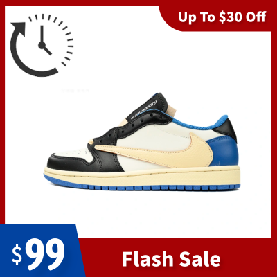 🔥Flash Sale Discount 30$ - LJR Jordan 1 Low OG SP fragment design x Travis Scott, DM7866-140 01