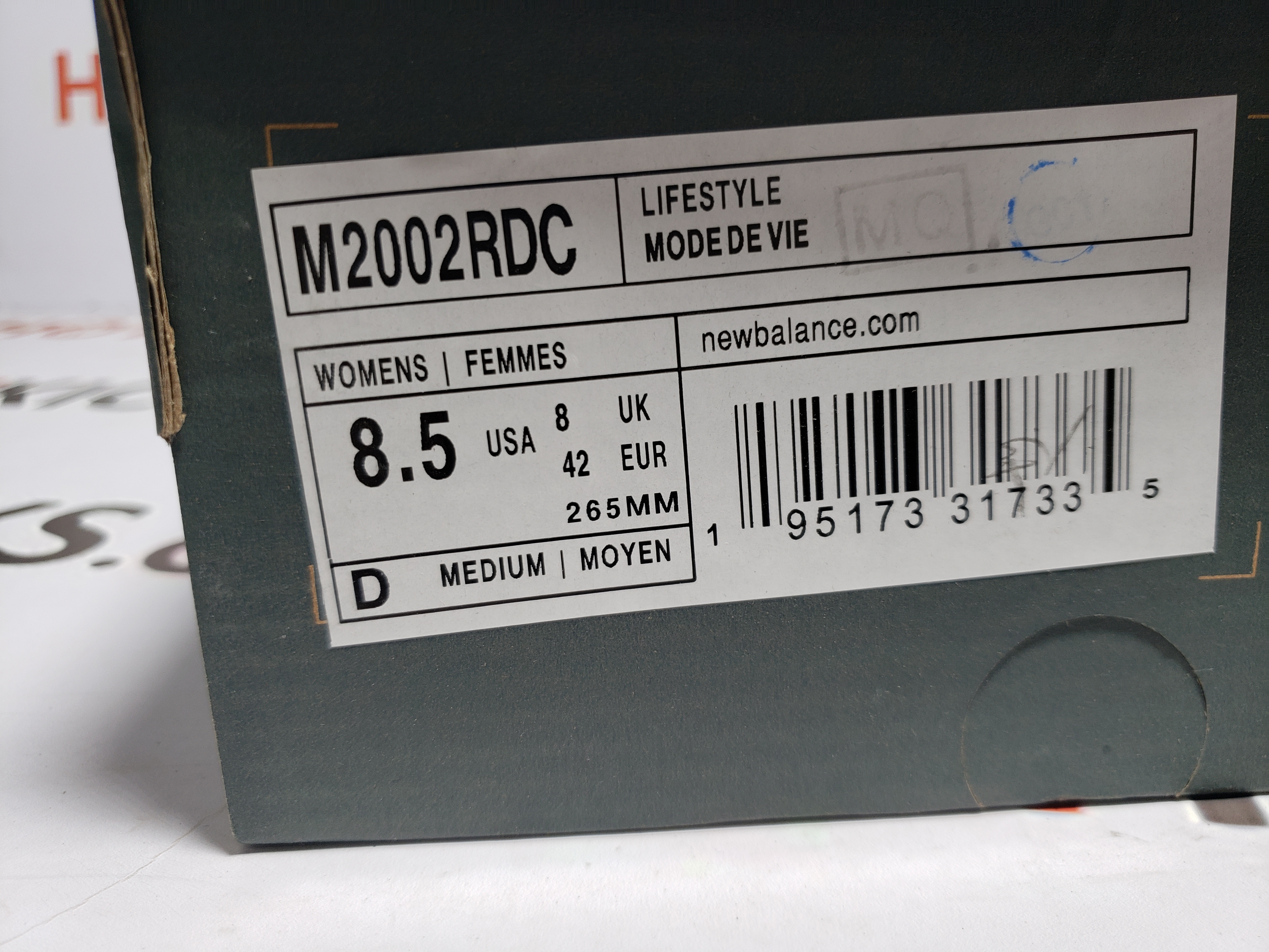 LJR New Balance 2002R Protection Pack Sea Salt,M2002RDC