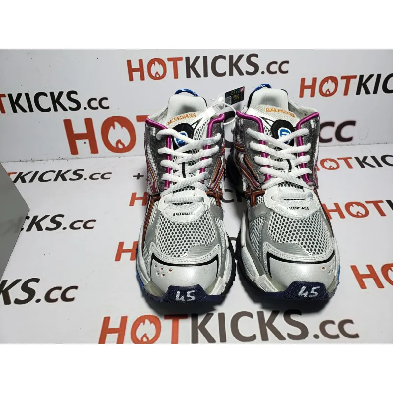 LJR Balenciaga 7th Runner Silver Purple 677403W3RB68123