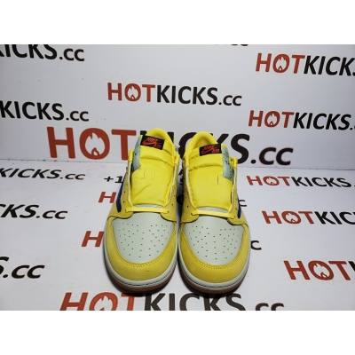 LJR Travis Scott x Air Jordan 1 Low OG 'Canary'  DZ4137-700 02
