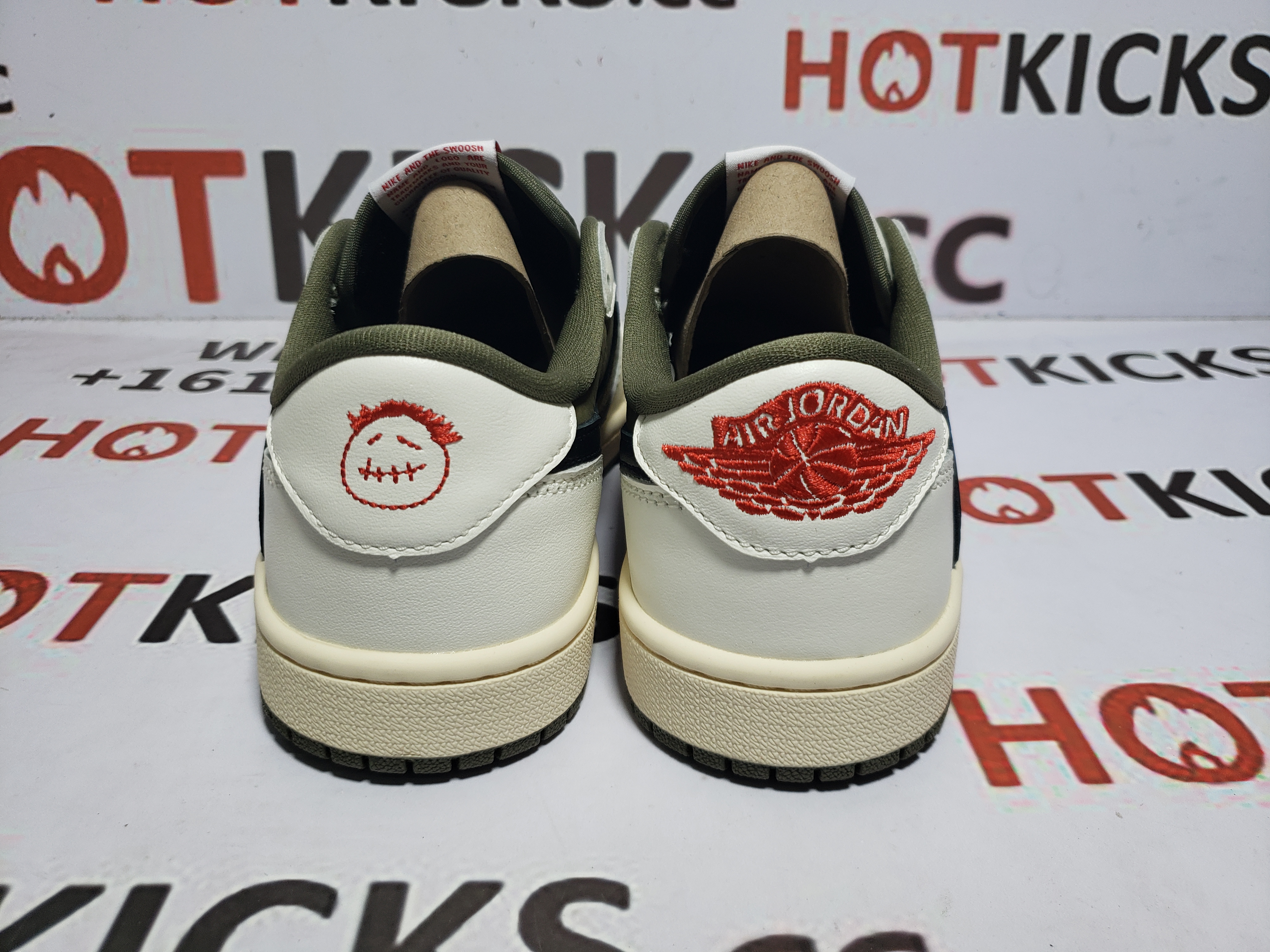 LJR Jordan 1 Low OG Travis Scott Olive,DM7866-200