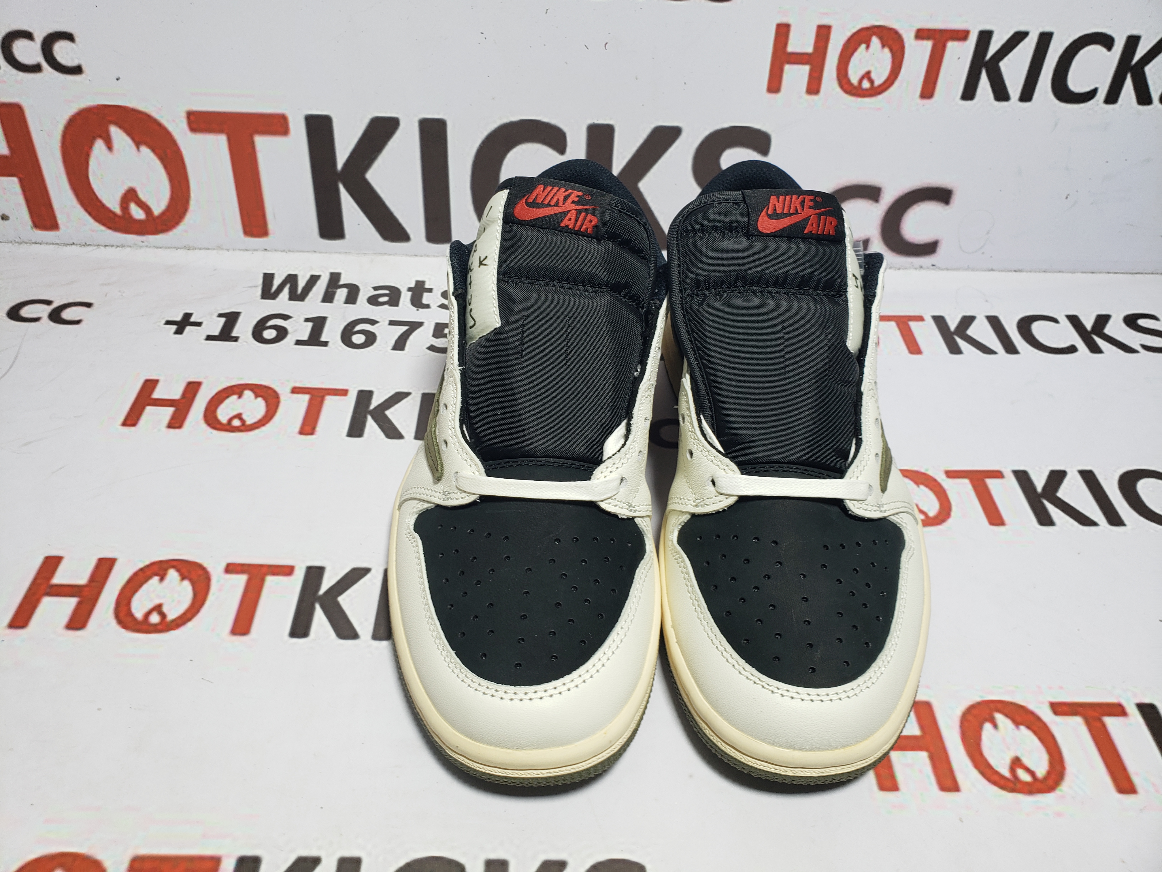 OG Jordan 1 Retro Low OG SP Travis Scott women's Olive DZ4137-106