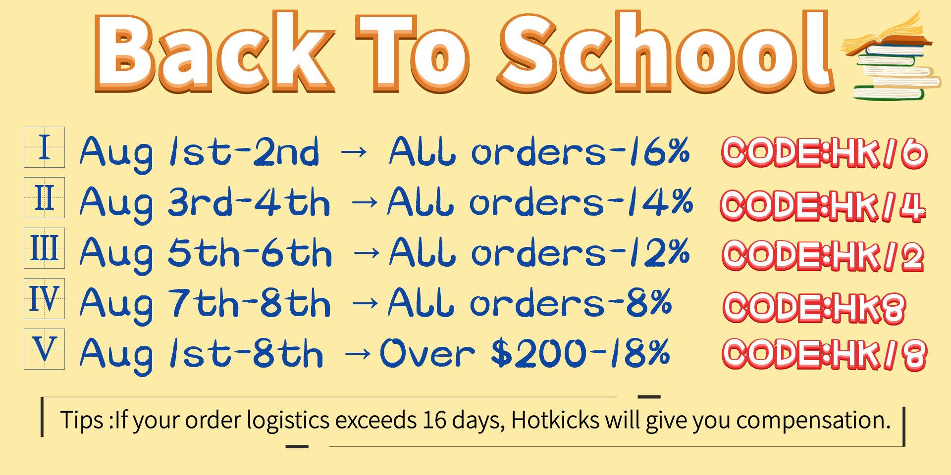 SCHOOL Season | hotkicks.cc has the highest discount of 18%