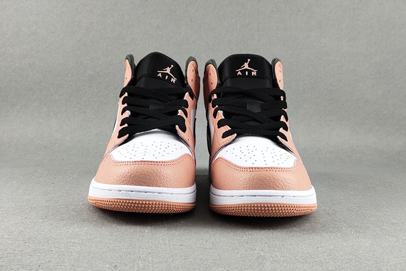  Air Jordan 1 Mid Pink Quartz (GS) 555112-603 [Better Version]