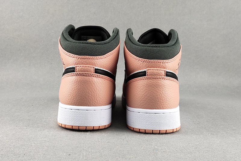  Air Jordan 1 Mid Pink Quartz (GS) 555112-603 [Better Version]