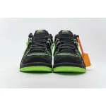 Nike Air Rubber Dunk Off-White Green Strike CU6015-001 [Top Version]