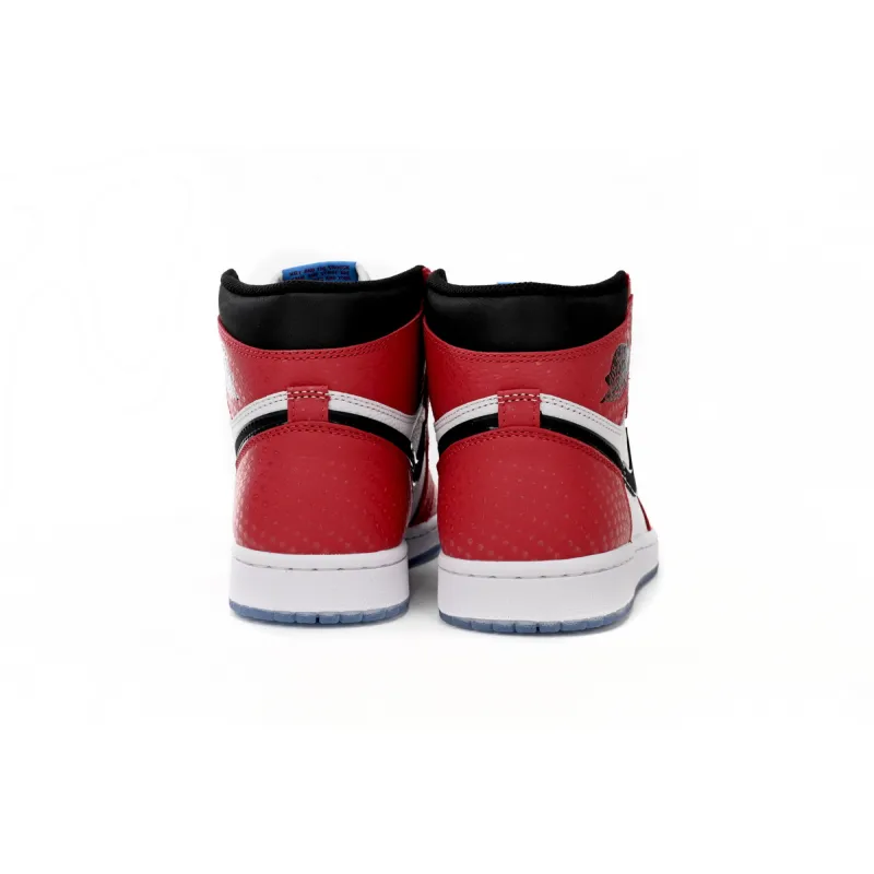 Air Jordan 1 Retro High Spider-Man Origin Story 555088-602