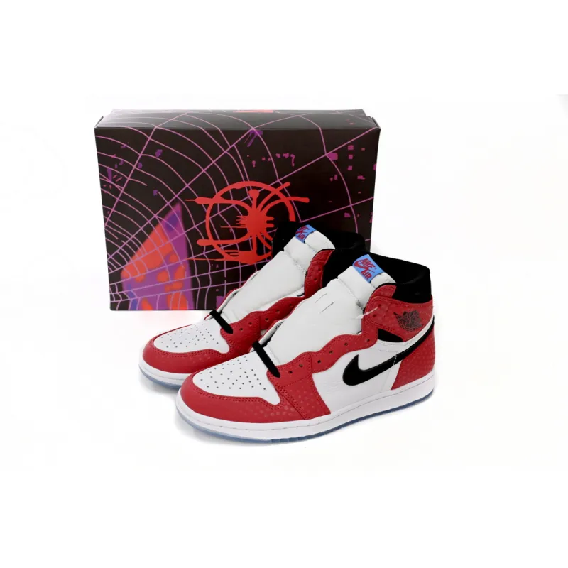 Air Jordan 1 Retro High Spider-Man Origin Story 555088-602