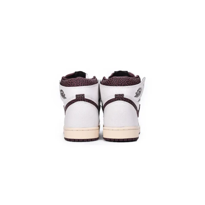 Air Jordan 1 High OG Grey Brown Snake Pattern DO7097-100 