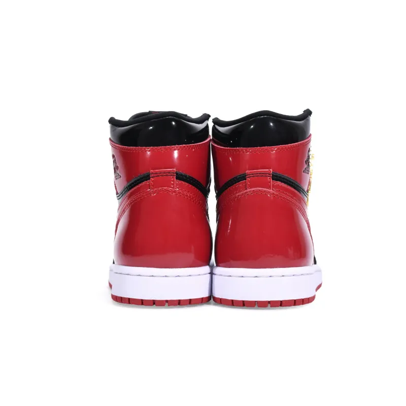 Air Jordan 1 Retro High OG Patent Bred 555088-063