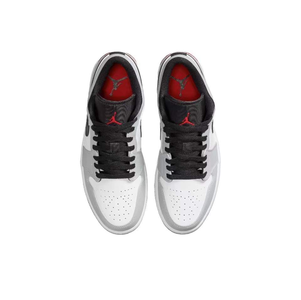Air Jordan 1 Low Light Smoke Grey 553558-030