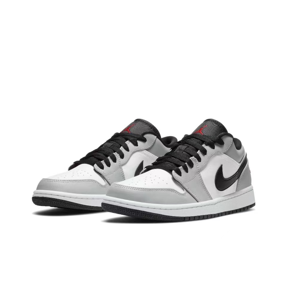 Air Jordan 1 Low Light Smoke Grey 553558-030