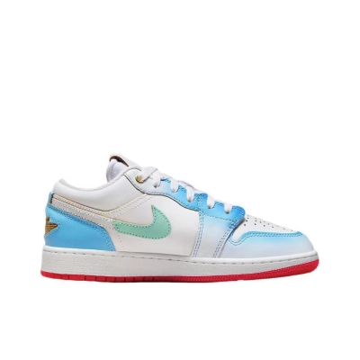 Air Jordan 1 Low SE University Blue Gradient (GS) FN8895-141 02
