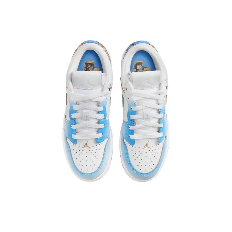 Air Jordan 1 Low SE University Blue Gradient (GS) FN8895-141