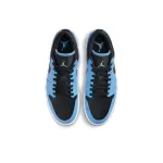 Air Jordan 1 Low University Blue Black 553558-403