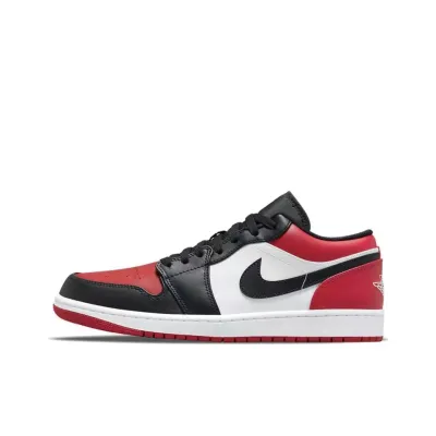 Air Jordan 1 Low Bred Toe 553558-612  01