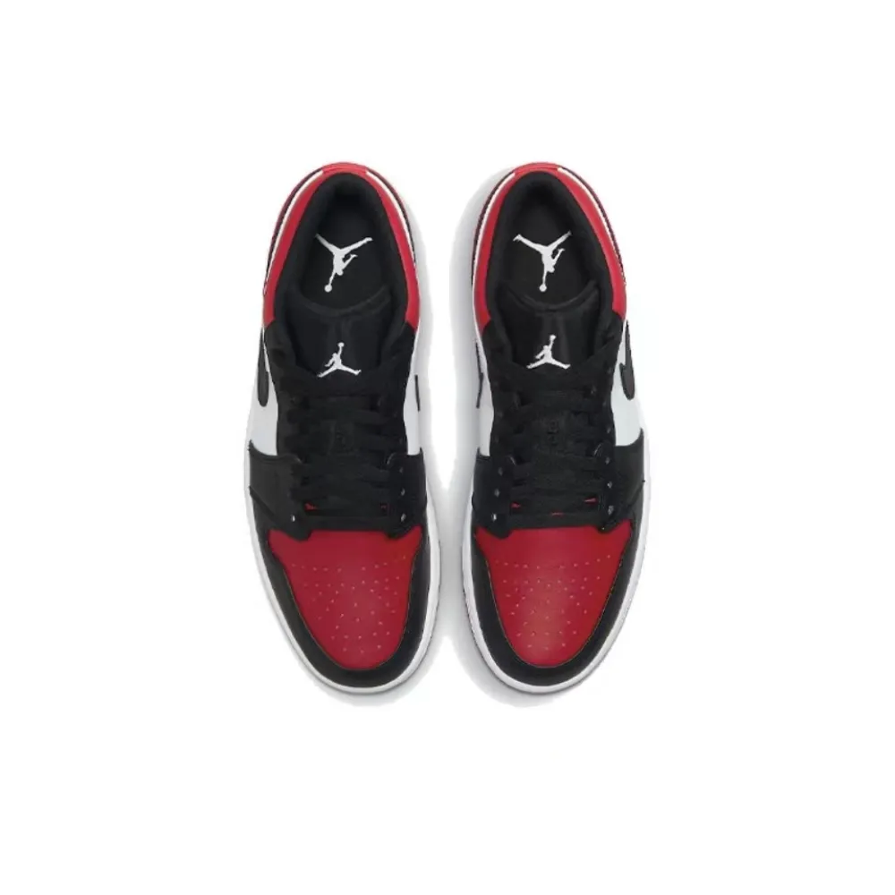 Air Jordan 1 Low Bred Toe 553558-612 