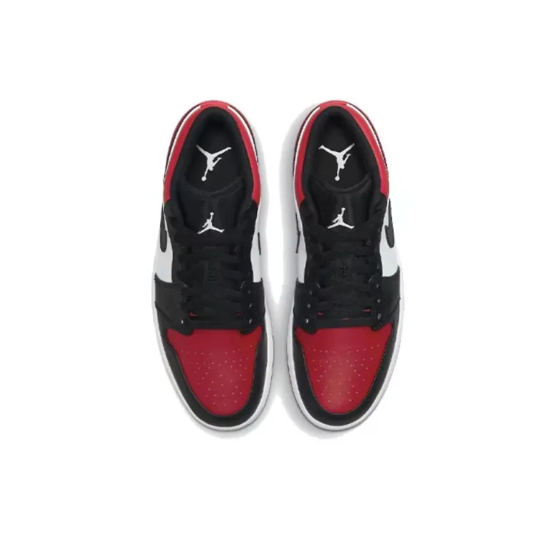 Air Jordan 1 Low Bred Toe 553558-612 