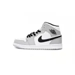 Air  Jordan 1 Mid Light Smoke Grey 554724-092