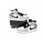 Air  Jordan 1 Mid Light Smoke Grey 554724-092