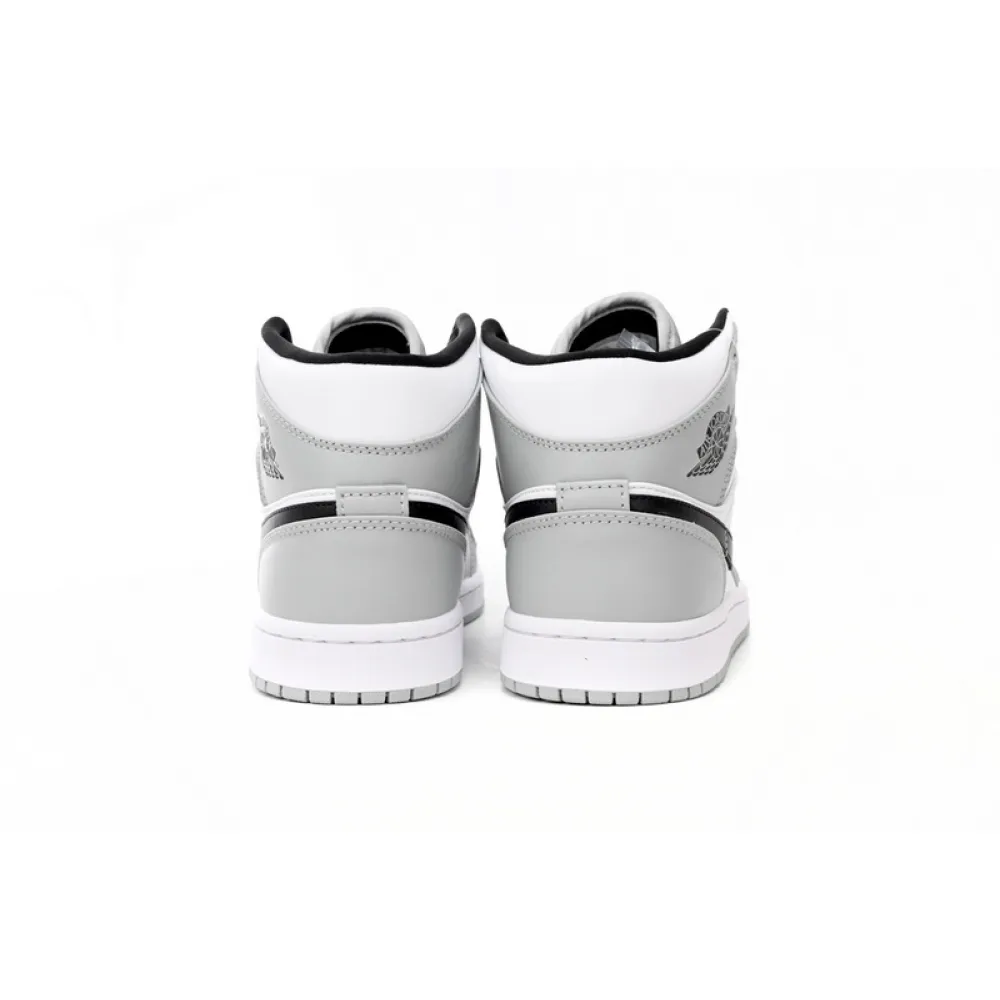 Air  Jordan 1 Mid Light Smoke Grey 554724-092