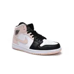 Air Jordan 1 Mid Arctic Orange Black Toe 554724-133 