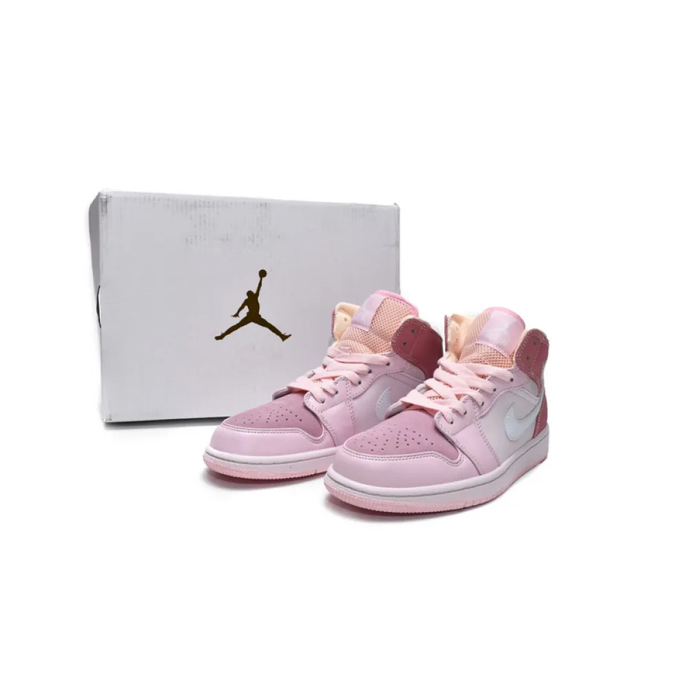 Air Jordan 1 Mid Digital Pink (Women's)  CW5379-600