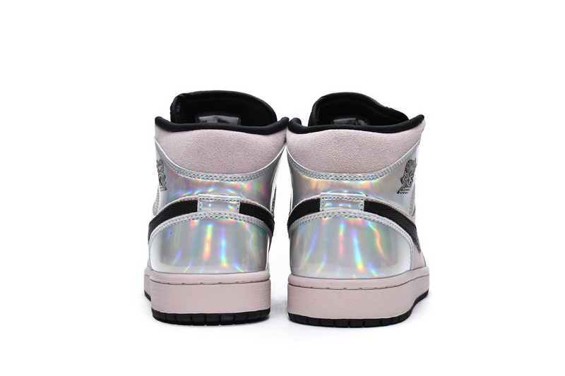 Air Jordan 1 Mid Dirty Powder Iridescent (Women