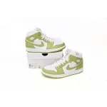 Air Jordan 1 Mid Green Python (Women's) DV2959-113