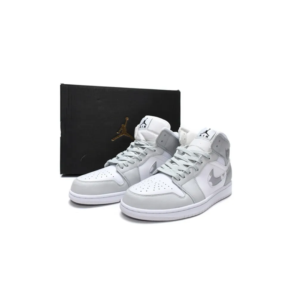 Air Jordan 1 Mid Grey Camo DC9035-100