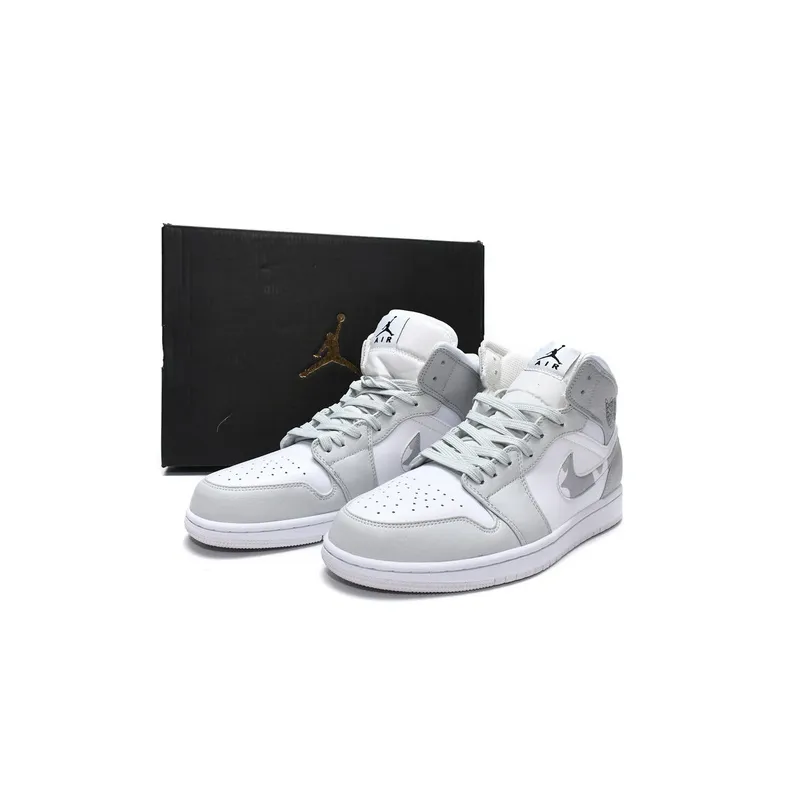 Air Jordan 1 Mid Grey Camo DC9035-100