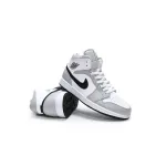 Air Jordan 1 Mid Light Smoke Grey (Women's) BQ6472-015