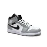 Air Jordan 1 Mid Light Smoke Grey Anthracite 554724-078