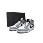 Air Jordan 1 Mid Light Smoke Grey Anthracite 554724-078